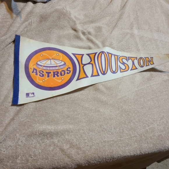 Other | Vintage Houston Astros Superdome Pennant 12 X 3 In Fair ...